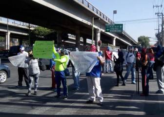 Luchadores protestan en la CDMX por desalojo de su gimnasio