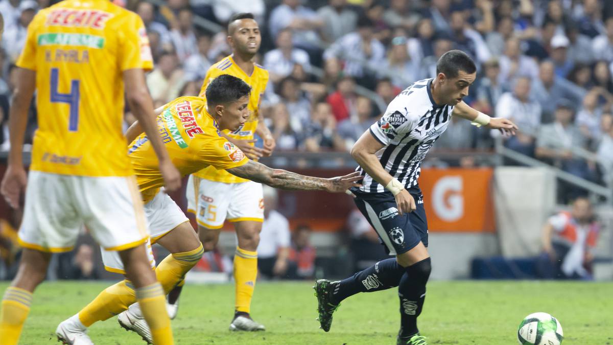 Monterrey Tigres (10) resumen del partido y gol AS México