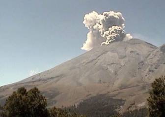 Popocatépetl registra explosión, en crisis ambiental