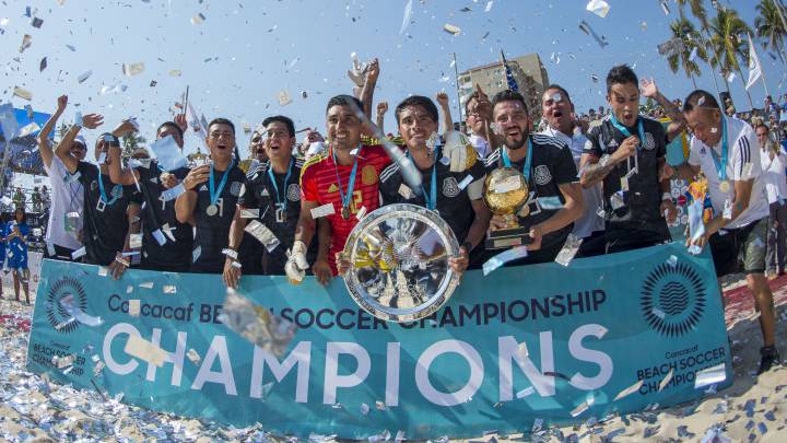 México campeón del Premundial de playa de la Concacaf