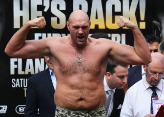 ¿Andy Ruiz sigue los pasos del Canelo? Tyson Fury lo cree