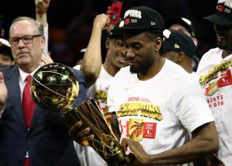 Kahwi Leonard, el rey silencioso, honra a su padre con baloncesto