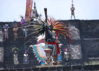 La antorcha panamericana fue encendida en Teotihuacán