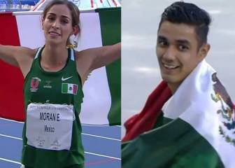 Morán y Valente ganan oro para México en 400 metros