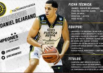 Daniel Bejarano se reintegrará a Fuerza Regia para 2019-2020