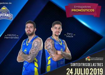 Héctor Hernández y 'Pery' Meza, invitados al Sorteo Tris
