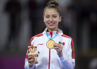 Daniela Souza obtiene la presea dorada en taekwondo