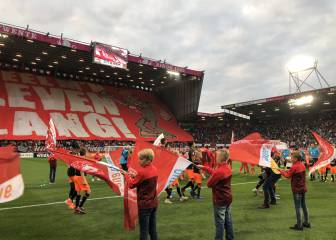 Final: PSV sacó el empate con 'Gutí' en la cancha ante el Twente