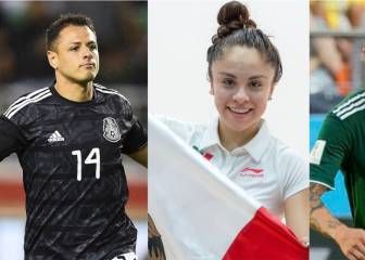 Chicharito y Layún felicitan a Paola Longoria por su oro
