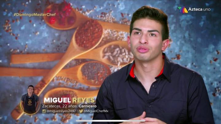 Miguel abandona la cocina de MasterChef México