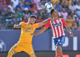 Atlético de San Luis y Tigres empatan en el Alfonso Lastras