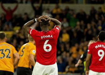 Pogba dejó ir el triunfo ante los Wolves