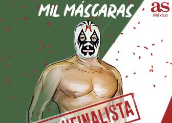 Mil Máscaras es el cuarto semifinalista de #ElAsMexicano