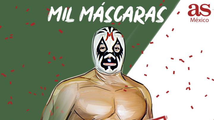 Mil Máscaras es el cuarto semifinalista de #ElAsMexicano