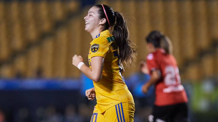 Katty Martinez Marco De Chilena En El Partido Ante Tijuana As Mexico