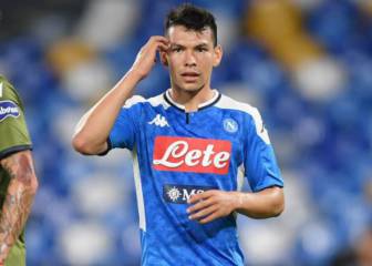Napoli, con 'Chucky' Lozano, pierde ante Cagliari en Serie A