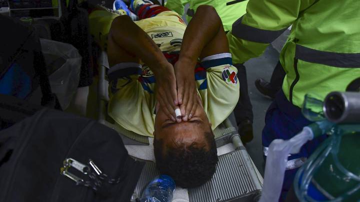 Así la lesión de Giovani Dos Santos ante Chivas; corte en ...