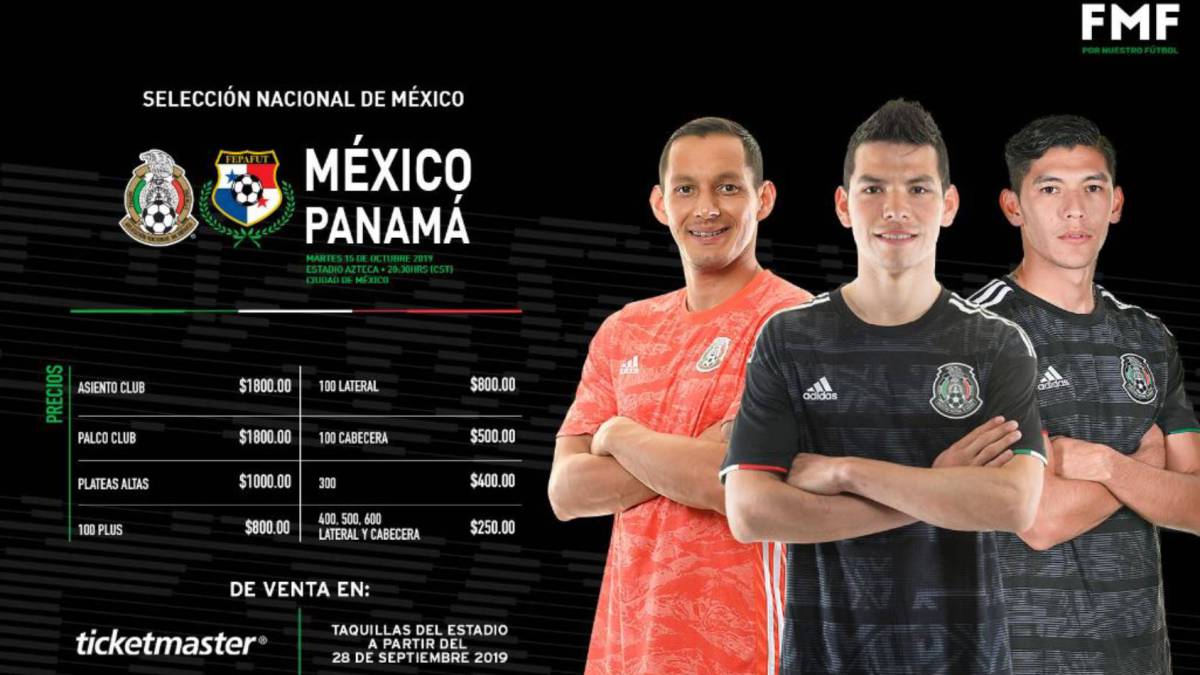 Checa los precios de los boletos para el México vs Panamá AS México