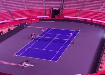Cancha en la Plaza México está lista para recibir a Federer
