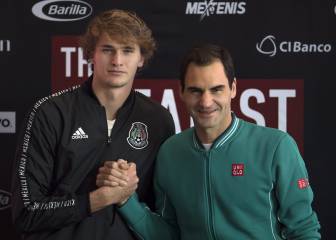 Federer y Zverev, listos para romper récord en la Plaza México