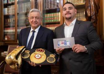 AMLO manda palabras de aliento a Andy Ruiz Jr.