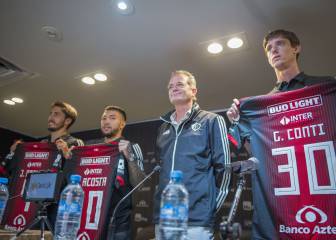 Atlas presenta a Conti, Abella y Acosta como refuerzos