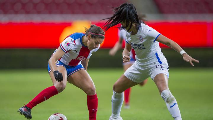 Chivas Y Cruz Azul Empataron En La Jornada 1 De La Liga Mx Femenil As Mexico