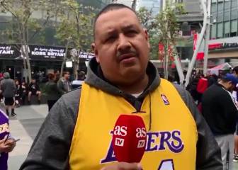 La afición rindió tributo a Kobe Bryant en el Staples Center