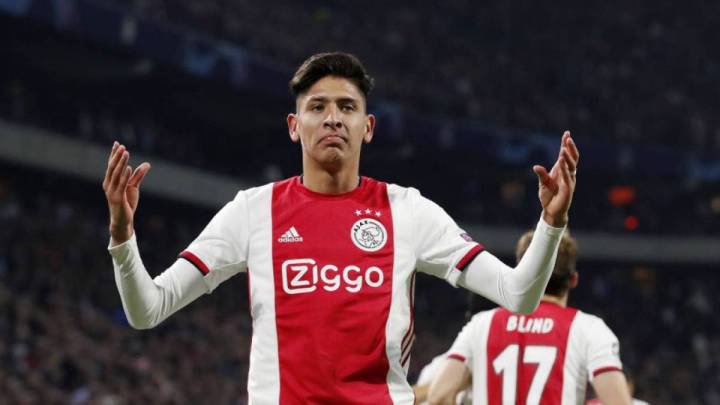 Edson Álvarez no la está pasando bien con el Ajax