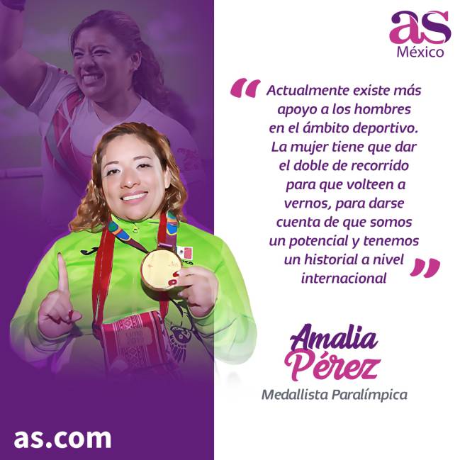Amalia Pérez | Medallista paralímpica