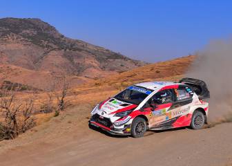 Los pilotos del Rally México 2020
