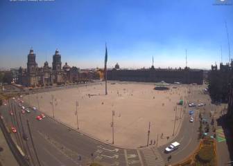 Así se ven las calles de México tras cierre de lugares públicos