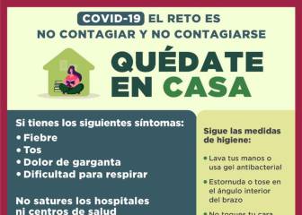 Gobierno inicia la campaña “Quédate en casa” contra el Coronavirus