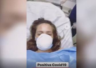 Jolette Navarrete compartió video en el hospital tras dar positivo por COVID-19