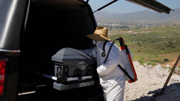 Muertos por Coronavirus en México al 25 de abril