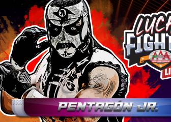 Pentagón Jr se llevó el segundo episodio de Lucha Fighter AAA Live