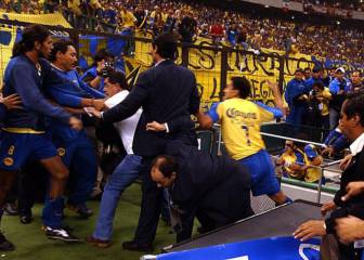 El día de la trifulca en el Azteca y la Copa Libertadores