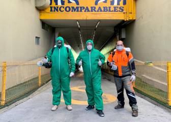 El Estadio Universitario comenzó la campaña de sanitización