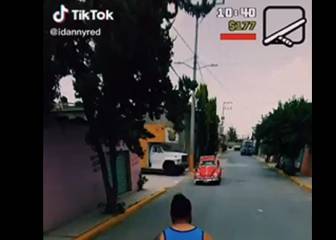 Usuario de Tik Tok recrea Grand Theft Auto... a la mexicana