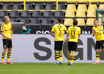 ¡Sin abrazo de gol! Así fueron los festejos de los goles en la Bundesliga