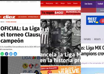 Así vio el mundo la cancelación del Clausura 2020 de la Liga MX