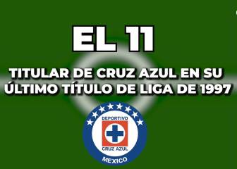 El XI de Cruz Azul que alzó la octava en el Invierno 97