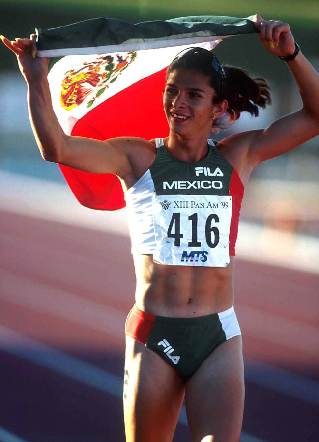 Ana Guevara fue tricampeona panamericana en los 400 metros planos