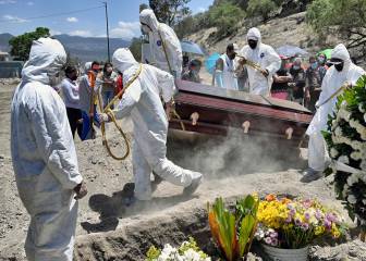 México reporta 1,908 muertes por coronavirus en dos días