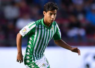 Diego Lainez dejó buenas notas en el regreso de LaLiga