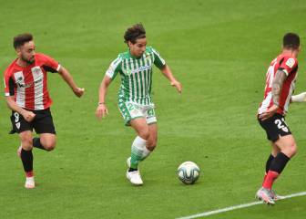 Lainez y Guardado quedaron a deber en la derrota del Real Betis
