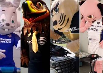 Mascotas de los equipos capitalinos te desean un feliz Día del Padre
