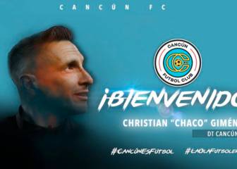 Chaco Giménez probará suerte como DT del Cancún FC