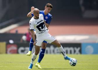 XI de Pumas: González va de titular; Dinenno en punta