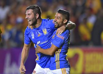 Se cumplen 5 años del debut de Gignac y Aquino con Tigres